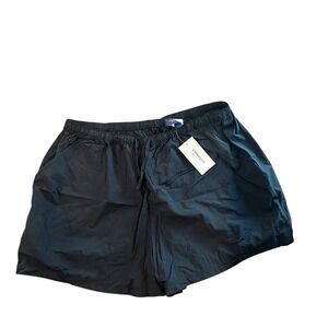 Just My‎ Size Womens Swimwear Swim Shorts Black Nylon Plus 22W/24W